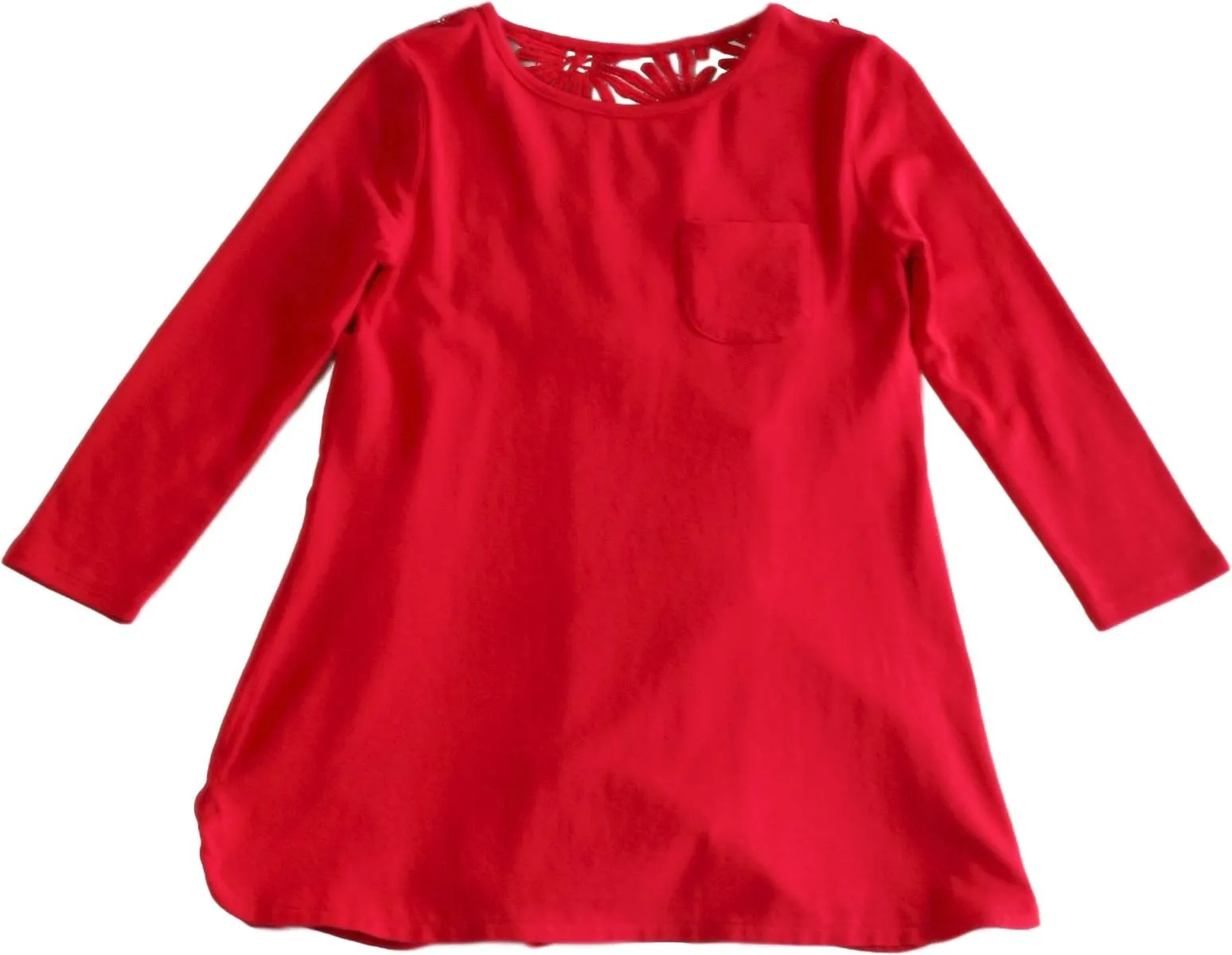 Lacey Top Red