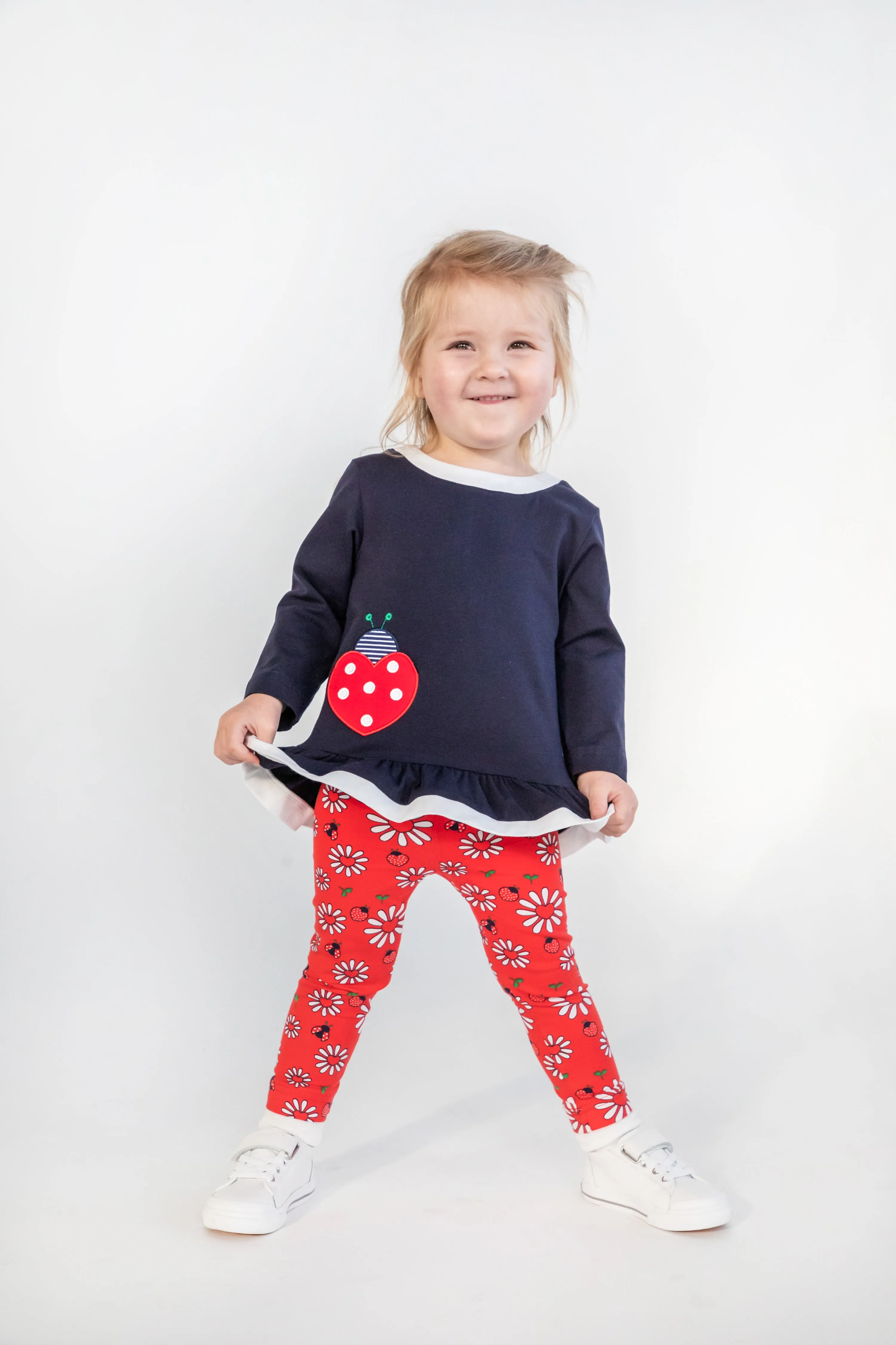 Ladybug Tunic Set