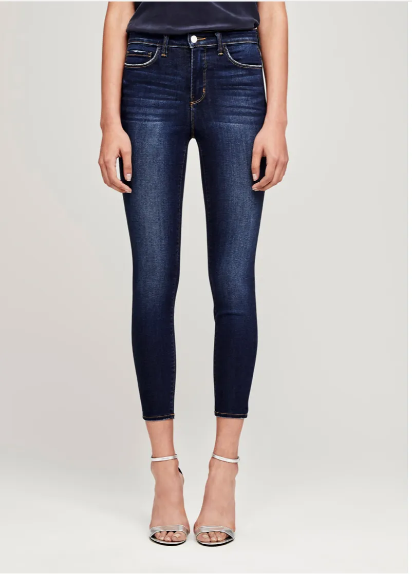 L'Agence Margot Highrise Skinny Jean Baltic