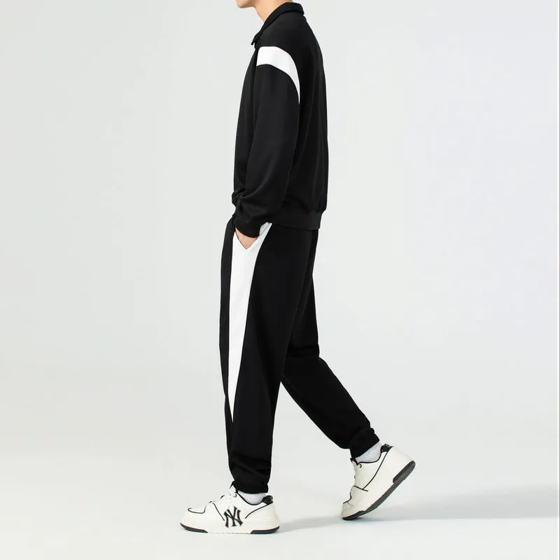 Lapel Pullover with Zip up shirt  - GlamzLife