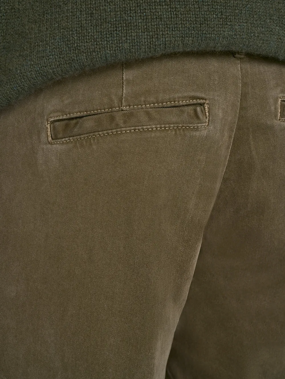 L'Homme Slim Chino -- Military