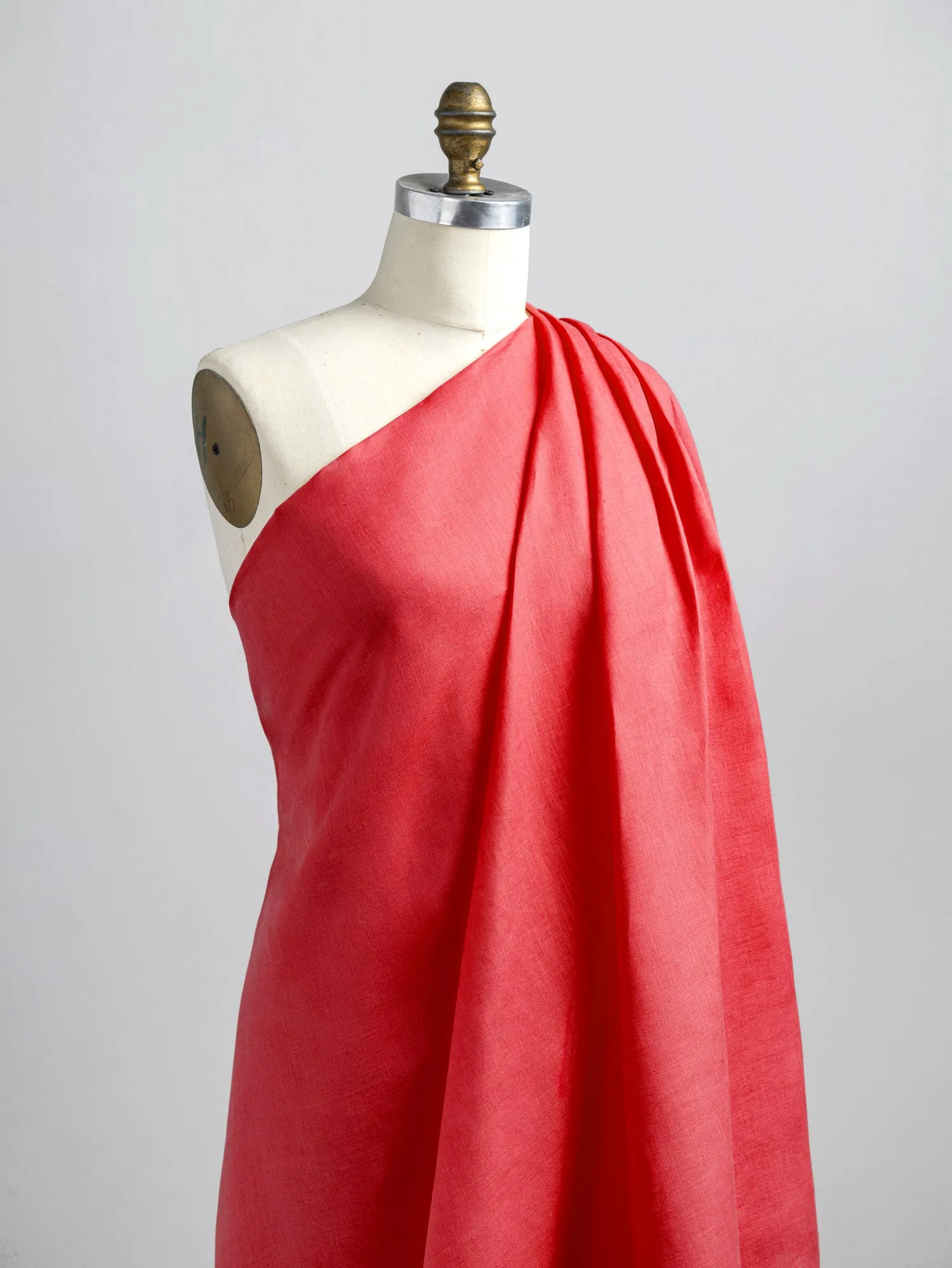 Lightweight European Linen - Red