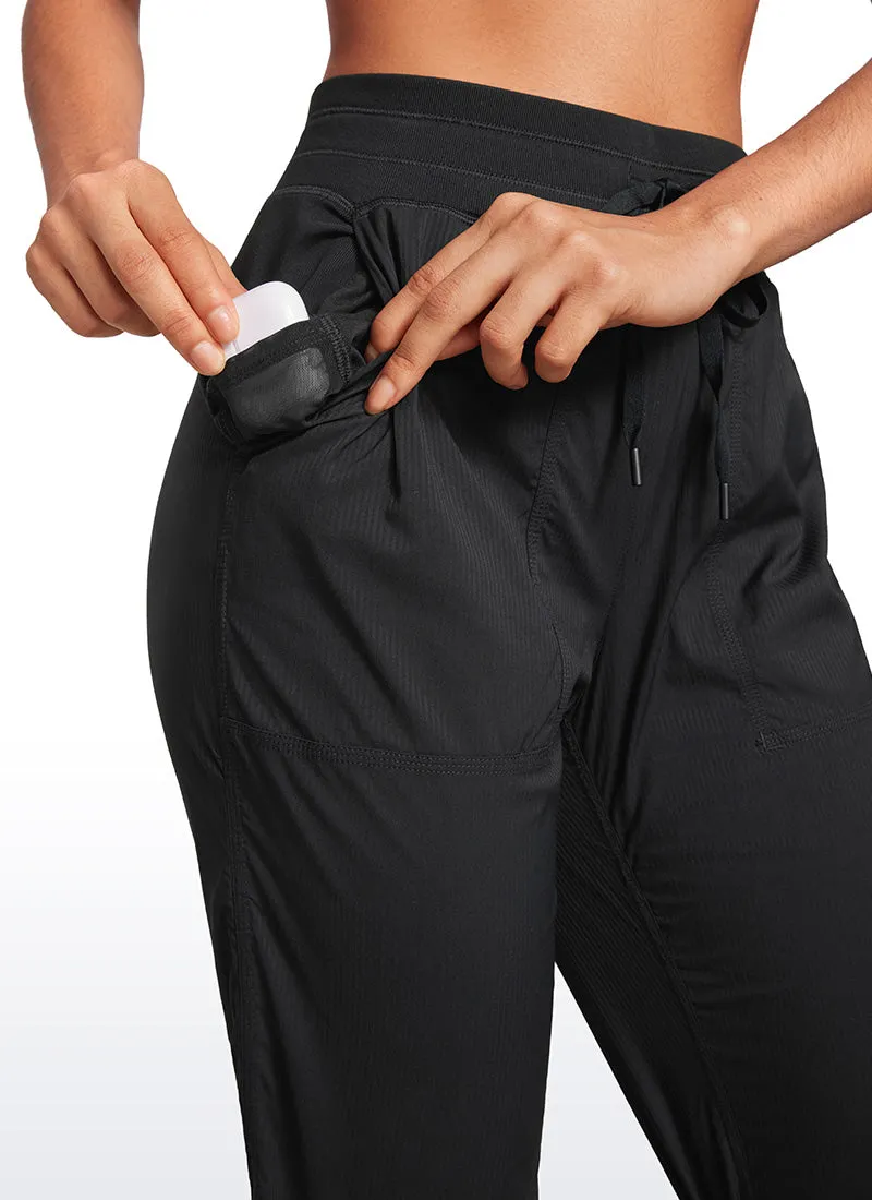 Lightweight Workout Straight Leg Pocket Pants 30"