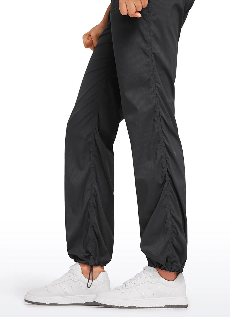 Lightweight Workout Straight Leg Pocket Pants 30"