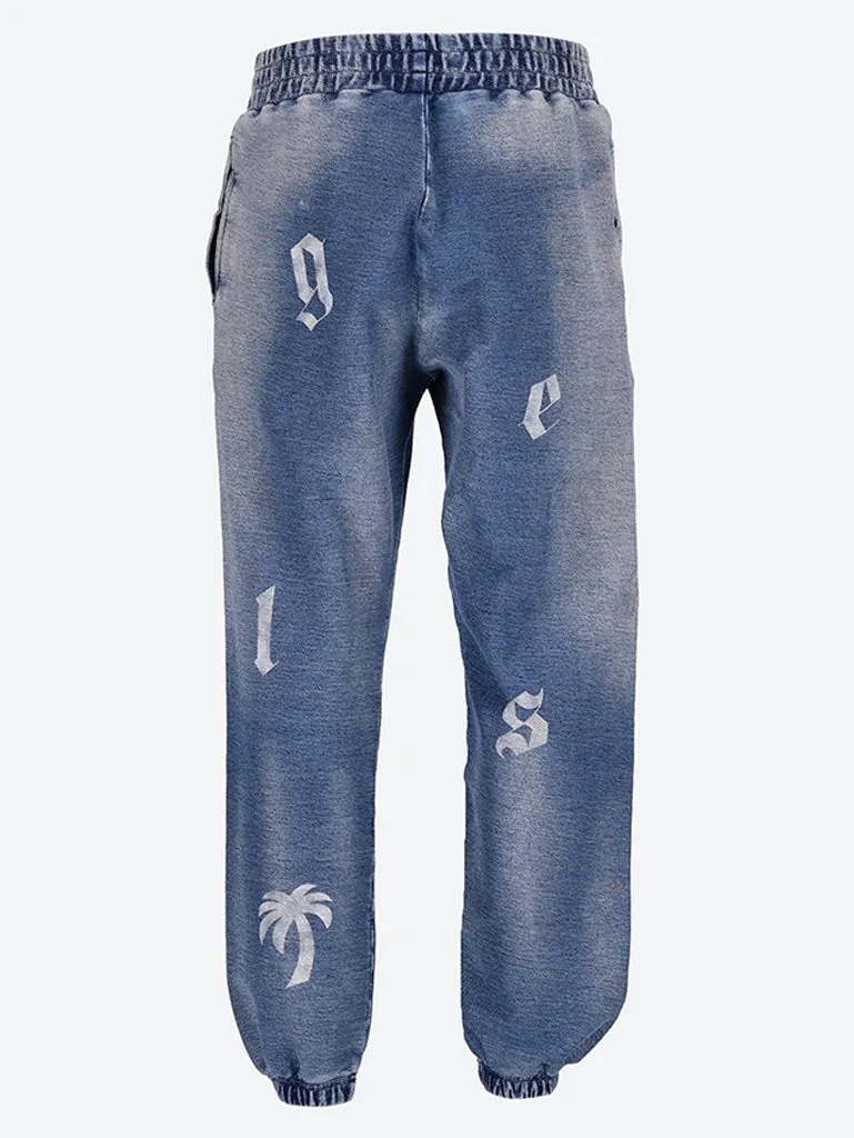 Logo washed sweatpants