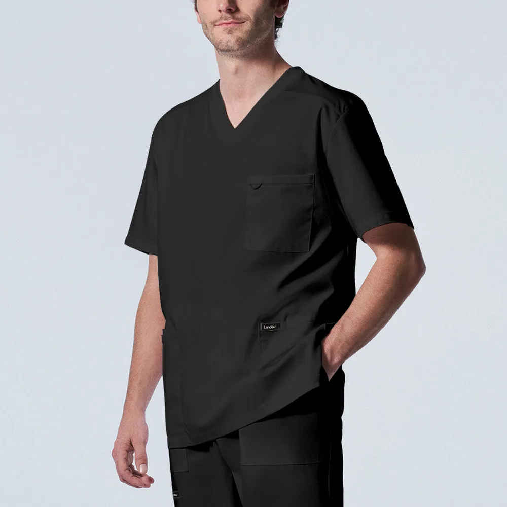 LT109 Men's 4 Pocket V-Neck Scrub Top[