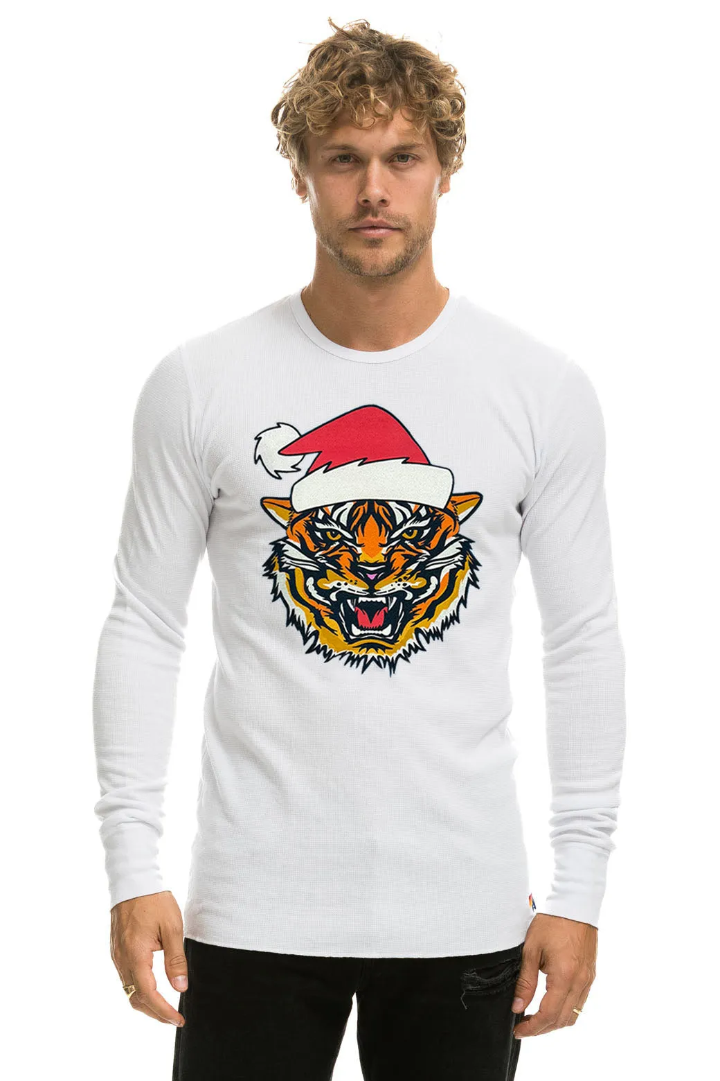 MEMBER EXCLUSIVE SANTA TIGER THERMAL - WHITE