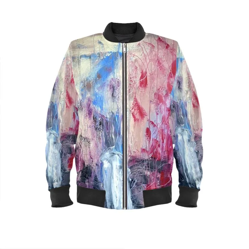 Men's Bomber Jacket Abstract Sailing