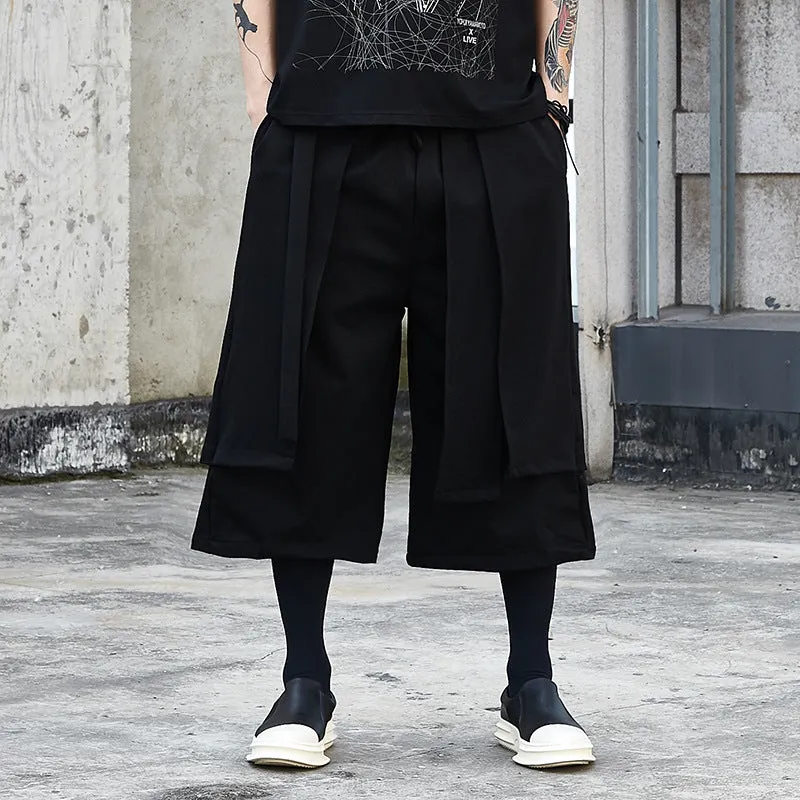 Men's Culottes Casual Pants