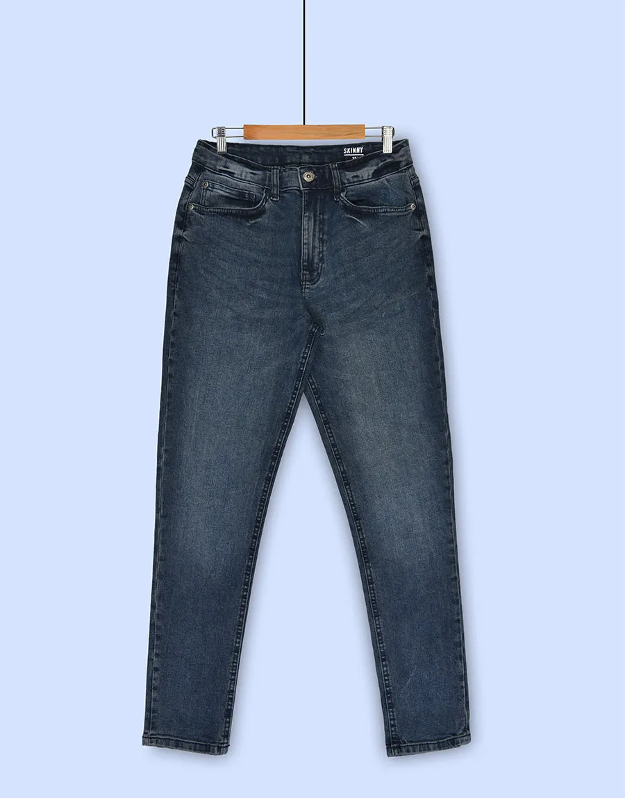 Men's Denim Jeans Pant- Overdaye Blue