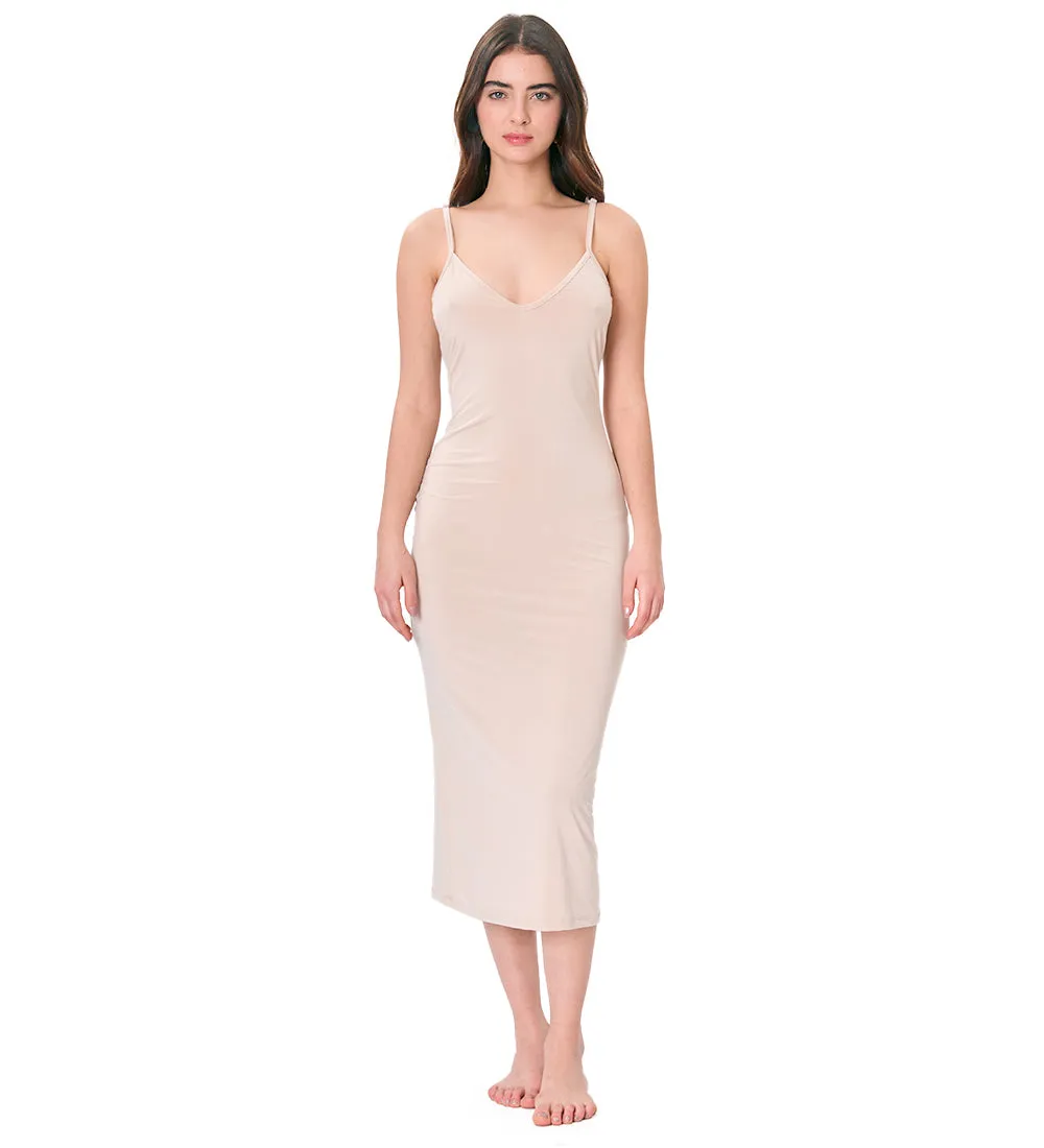 Mila Nude Slip Dress