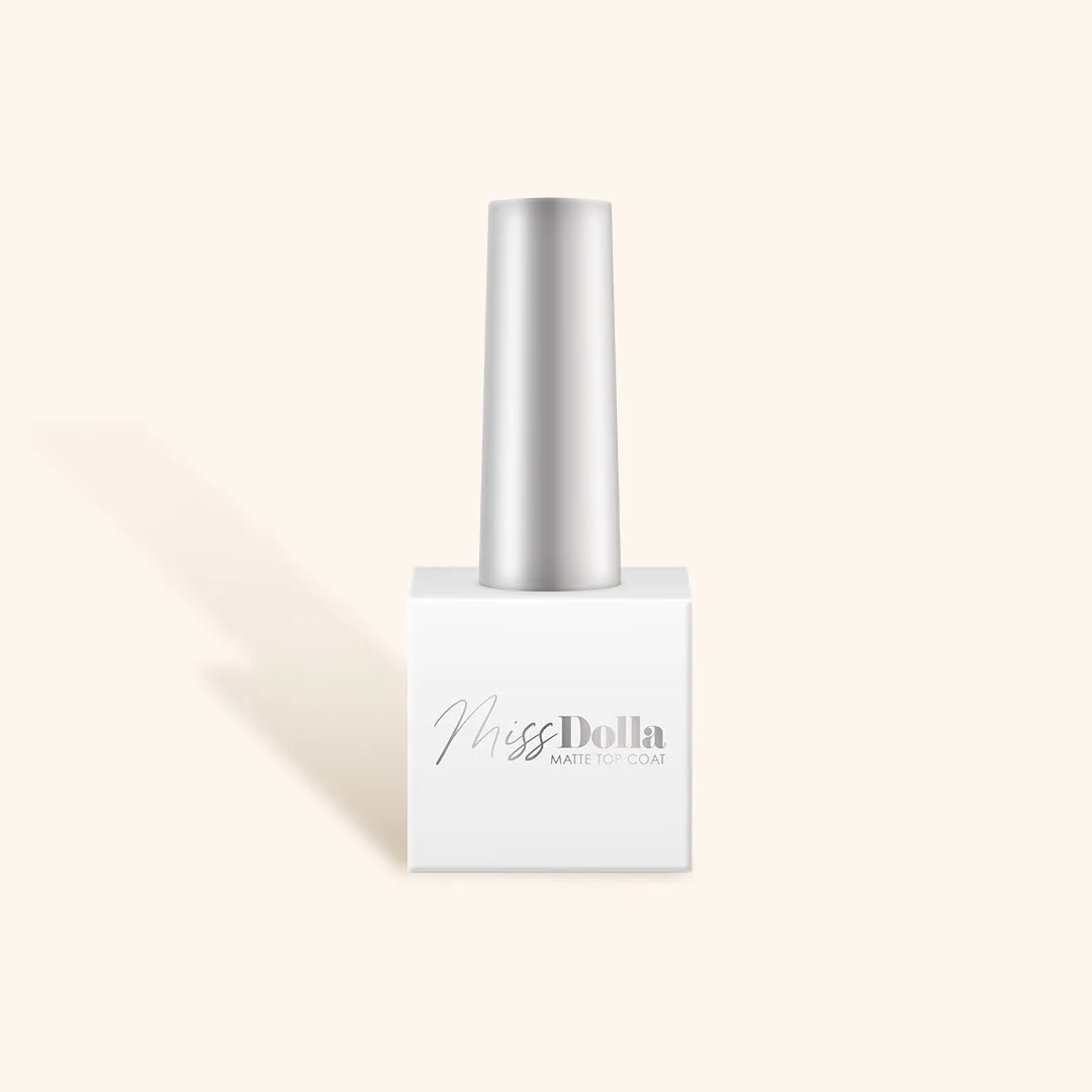 Miss Dolla Matte Top Coat 8ml - Clear