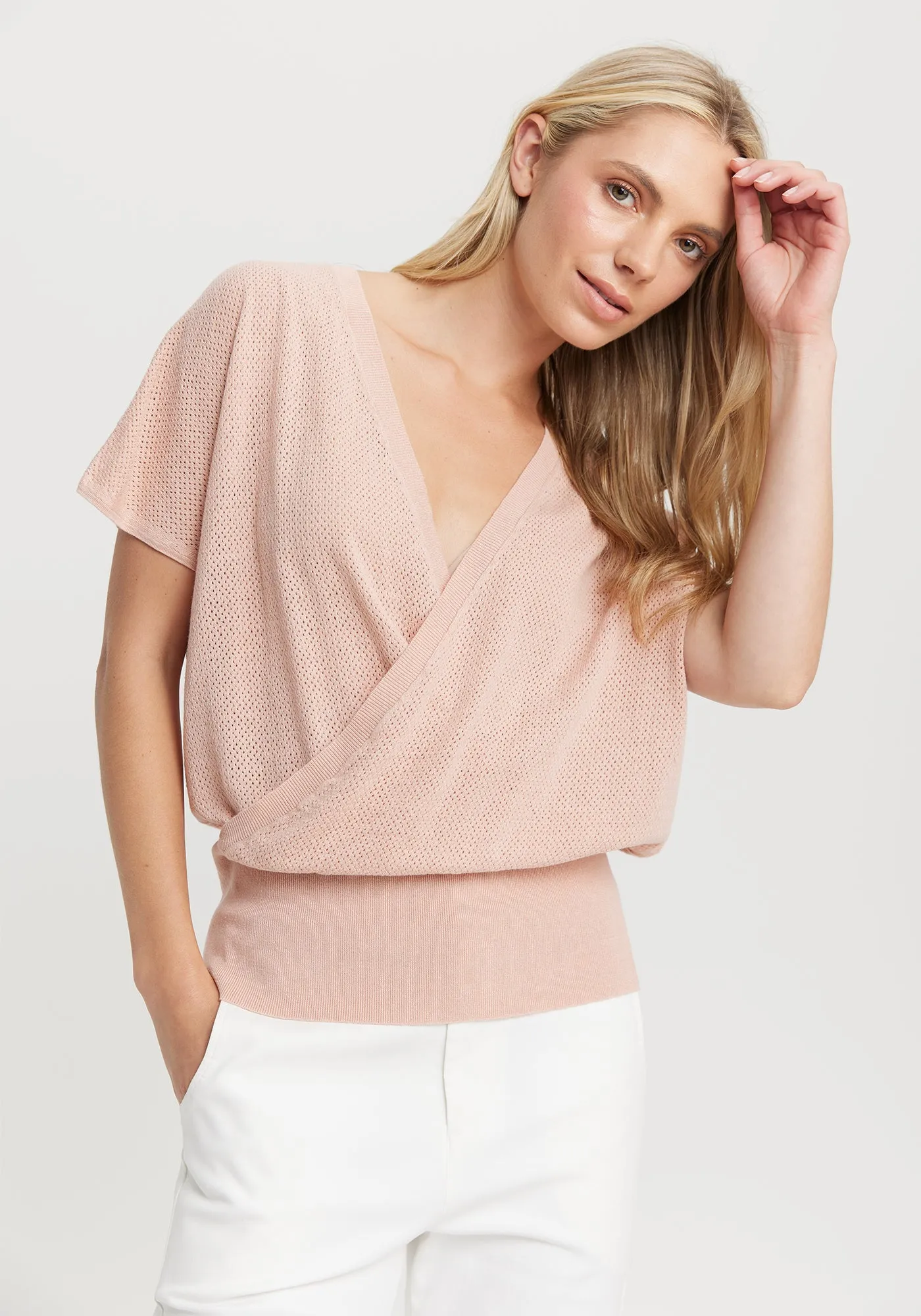 Naia Wrap Top