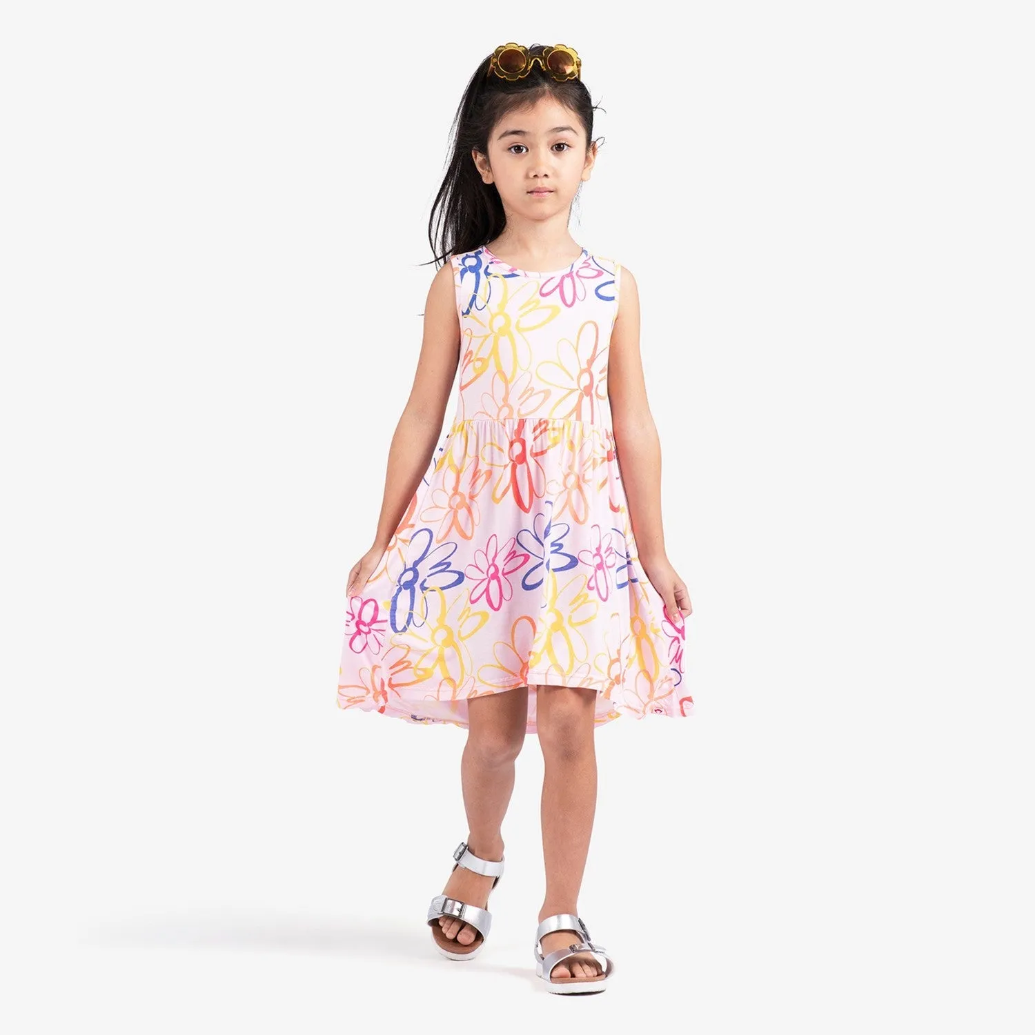 Naxios Dress | Multicolor Daisy