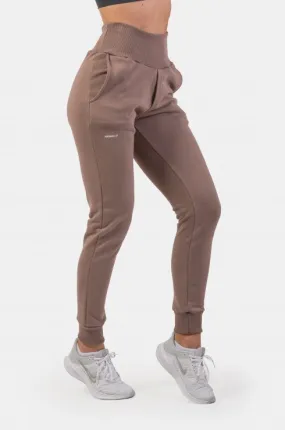 Nebbia High Waist Loose Fit Sweatpants Feeling Good 409 - Brown