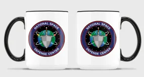 NSDC 15 oz Coffee Mug- All White or White with Black Trim.