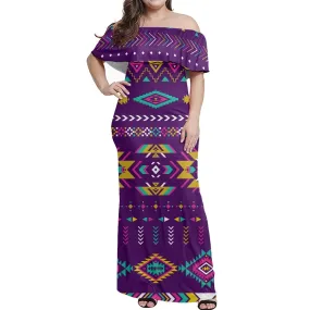 Off Shoulder Dress - Multiple Colors