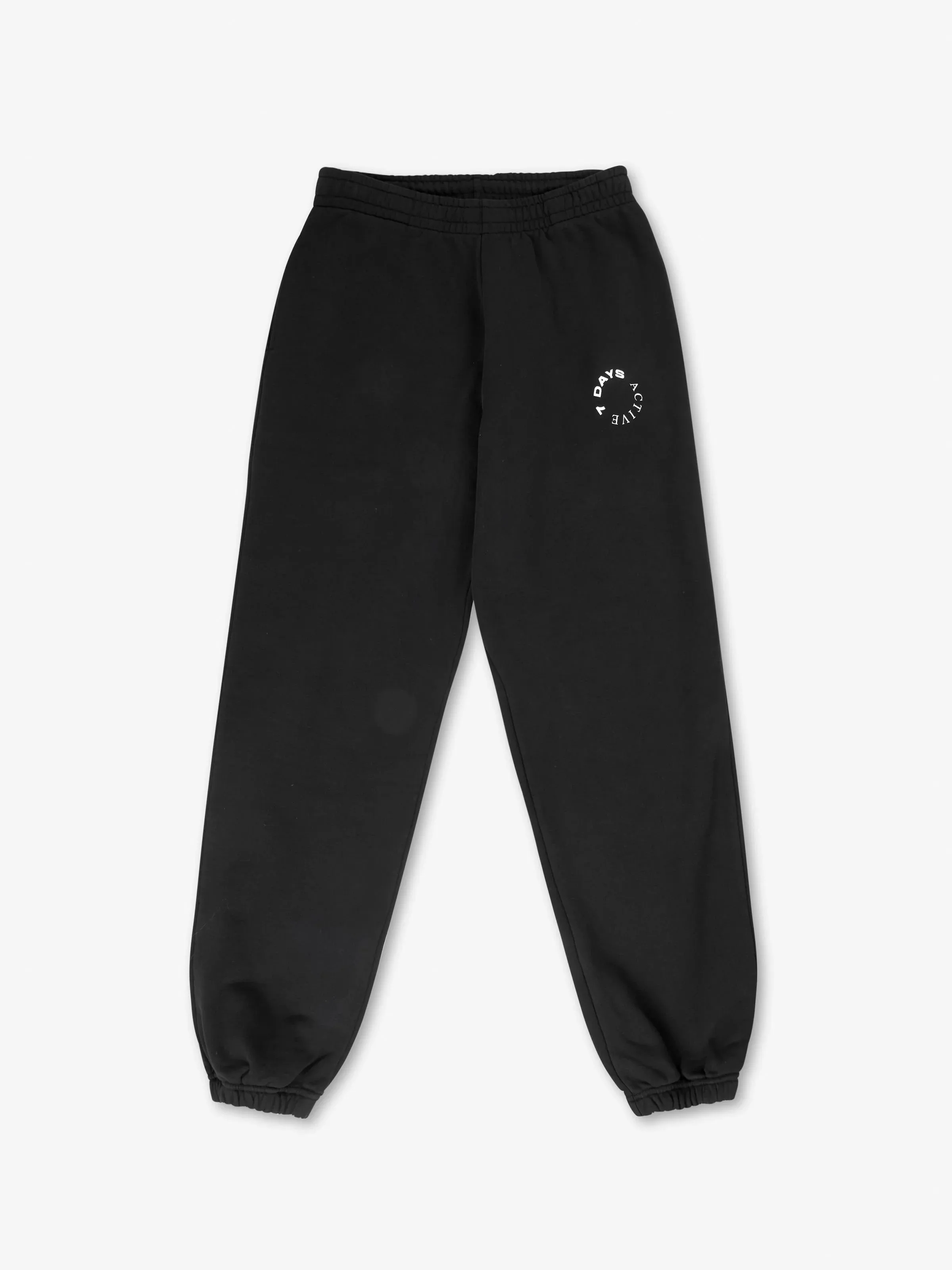 Organic regular Sweatpants - black