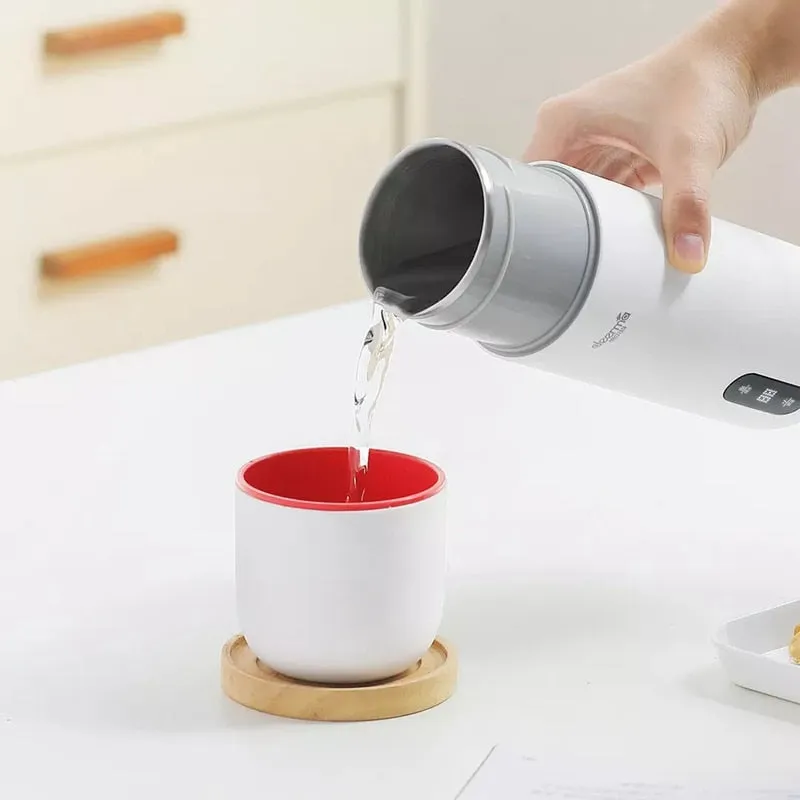 Original Xiaomi Deerma Portable Electric Kettle Thermal Cup Coffee Travel Water Boiler Temperature Control Smart Water Kettle