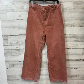 Pants Corduroy By Pilcro In Orange, Size: 14