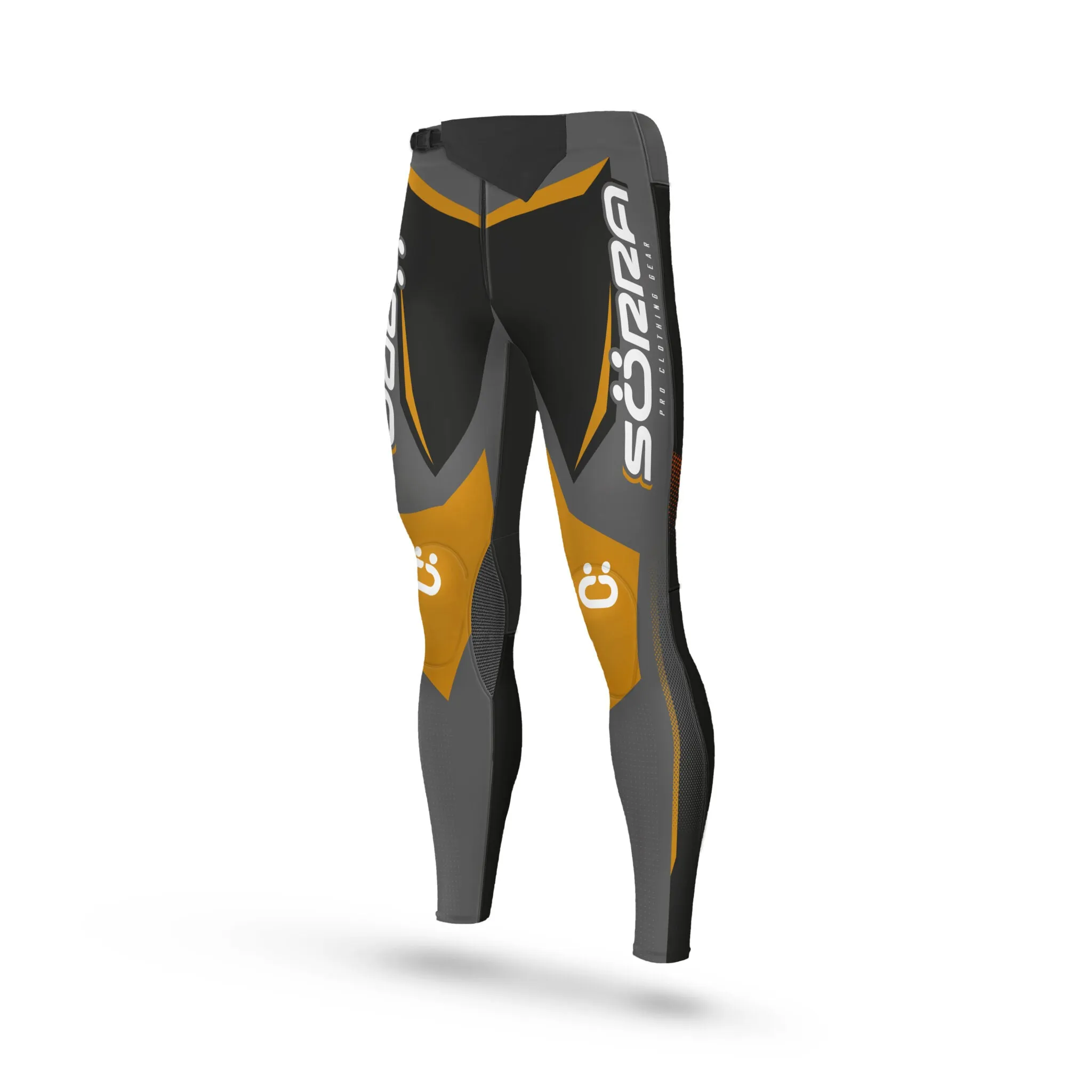 PANTS TRIAL SÖRRA 2 RACING BLACK AND YELLOW