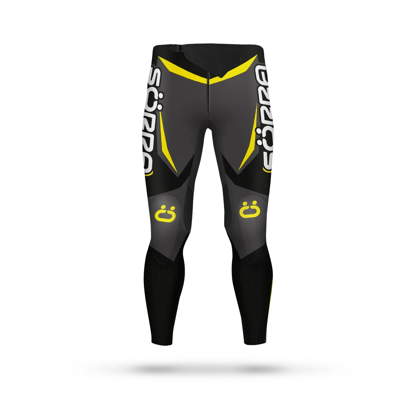 PANTS TRIAL SÖRRA 2 RACING BLACK AND YELLOW