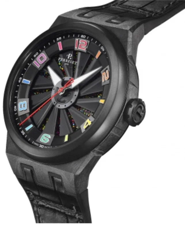 PER Watch Turbine Rainbow Carbon 3 Hands Limited Edition