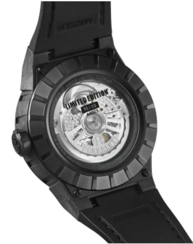 PER Watch Turbine Rainbow Carbon 3 Hands Limited Edition