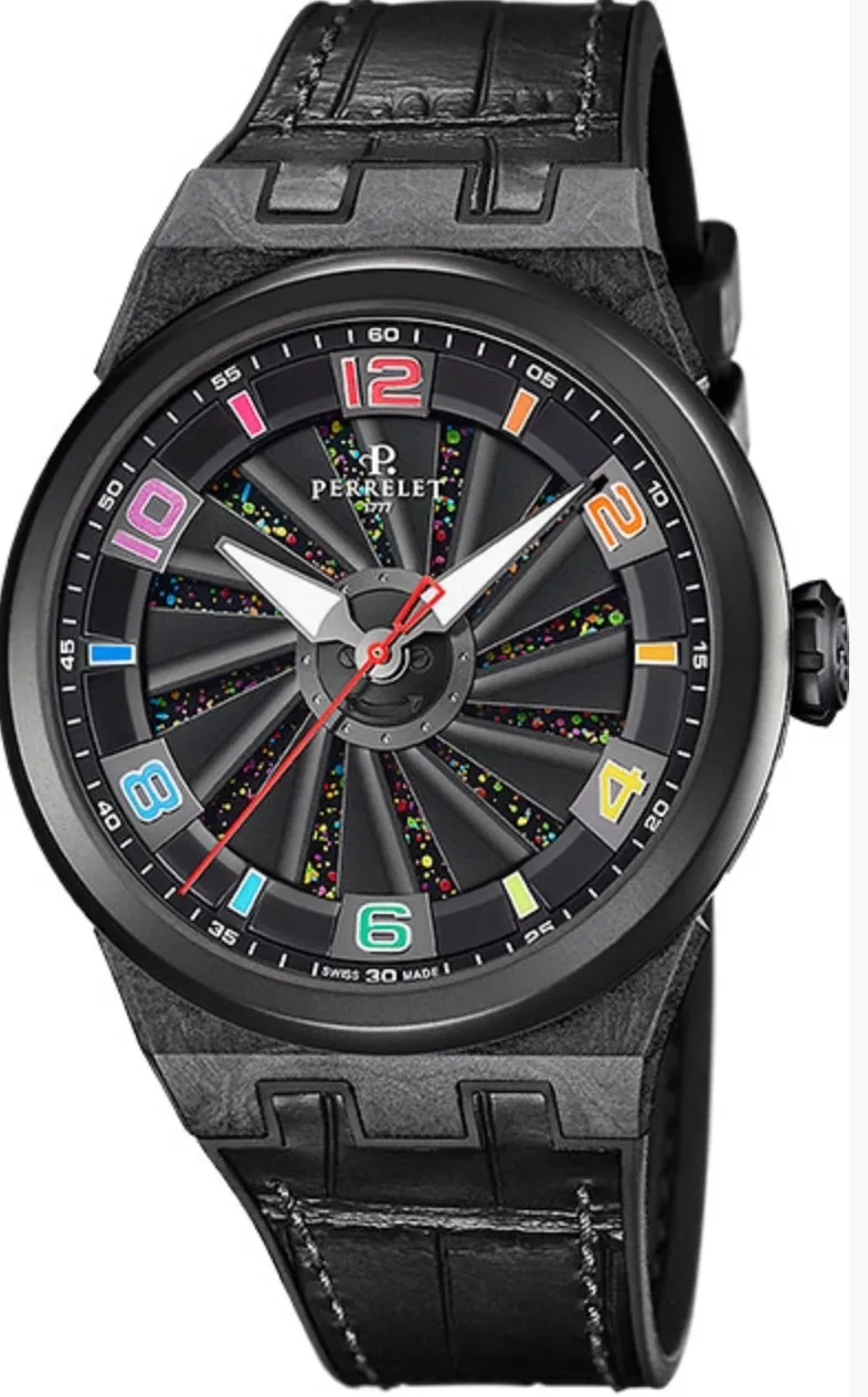 PER Watch Turbine Rainbow Carbon 3 Hands Limited Edition