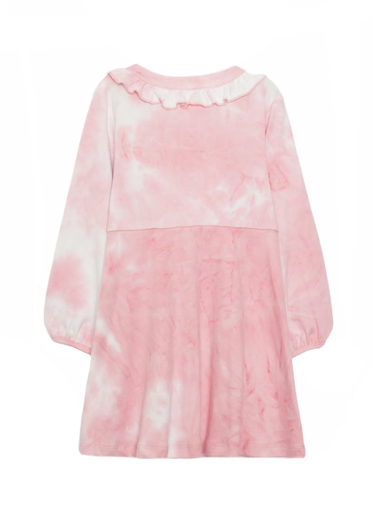 Pink Little Lovely Ruffle Knit Dress