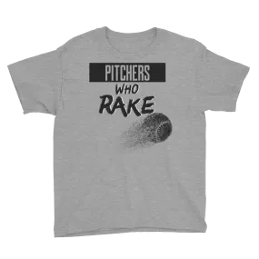 Pitchers Who Rake Youth Short Sleeve T-Shirt