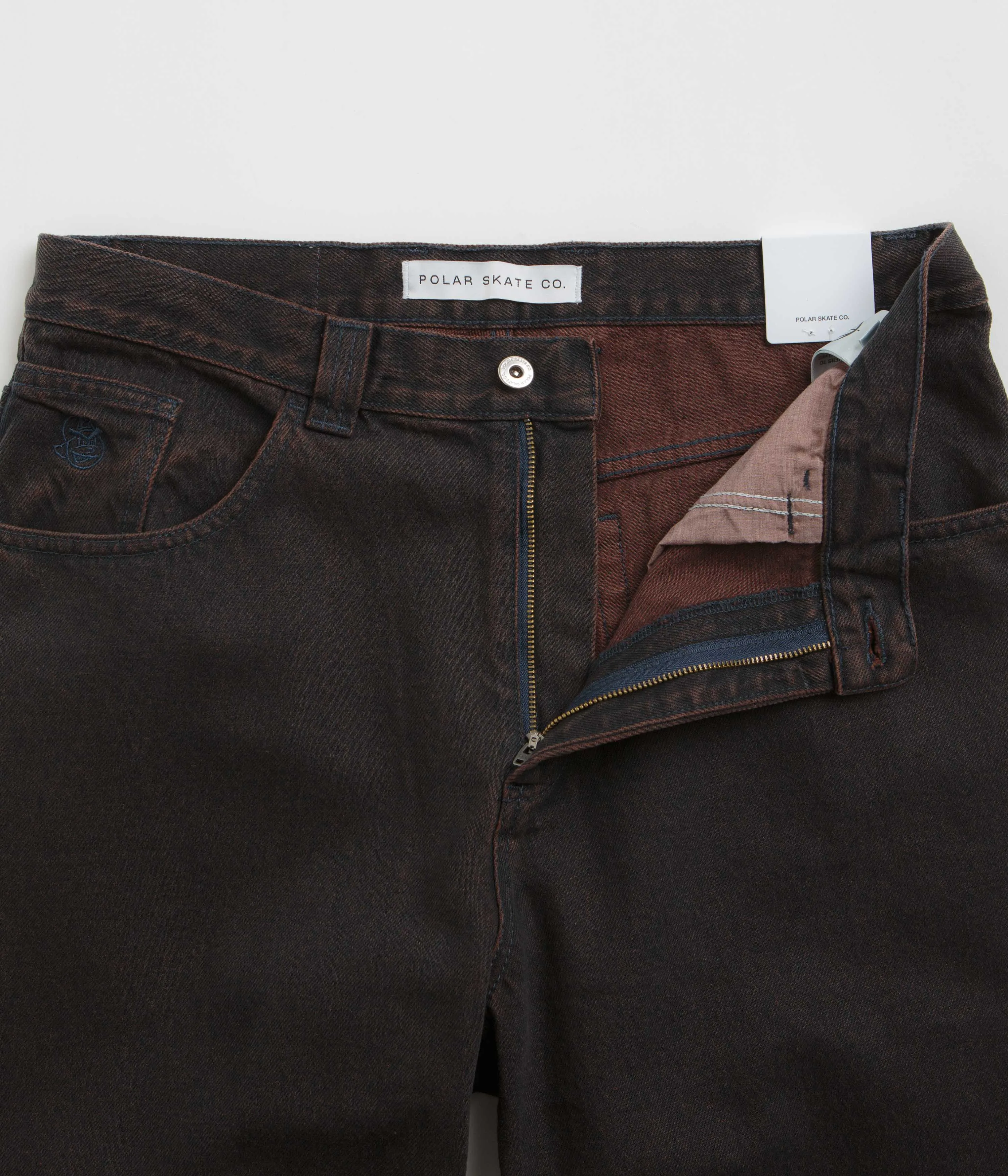 Polar 93 Denim Jeans - Brown Blue