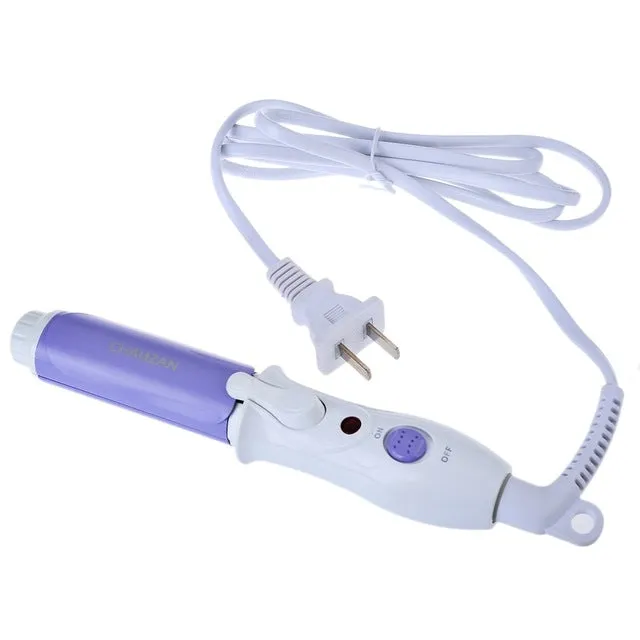 Professional Mini Portable Electric Personal Ceramic Curling Iron Hair Curler 2 in 1 Hair Style Tools Hair Care