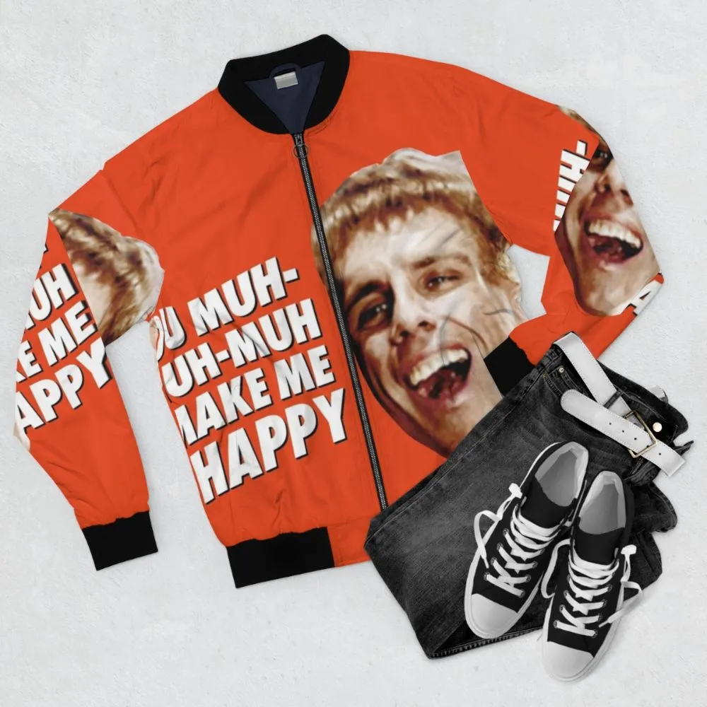 "Simple Jack Bomber Jacket: 'You Muh-Muh-Make Me Happy'"