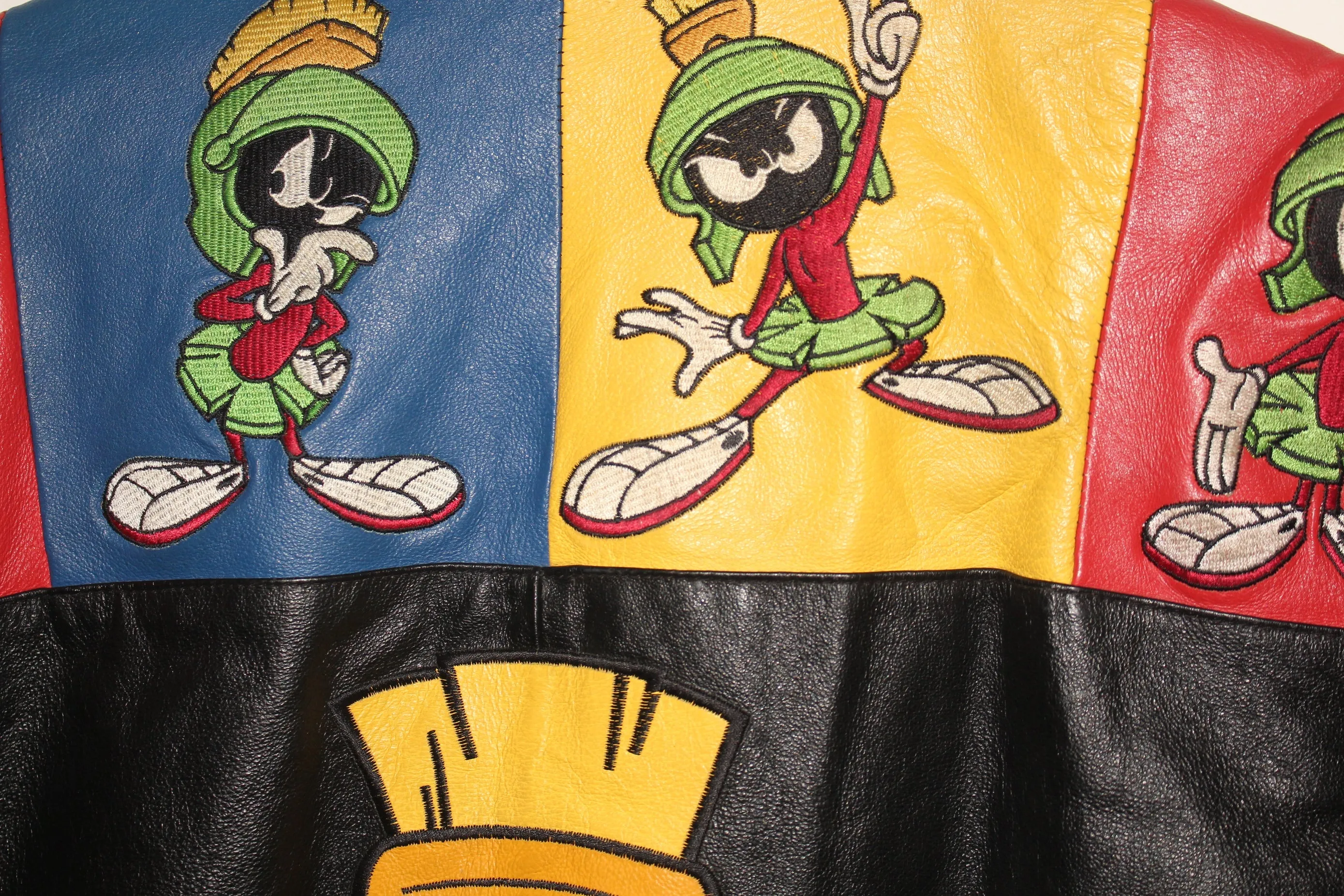 Rare Marvin The Martian Leather Jacket (L)