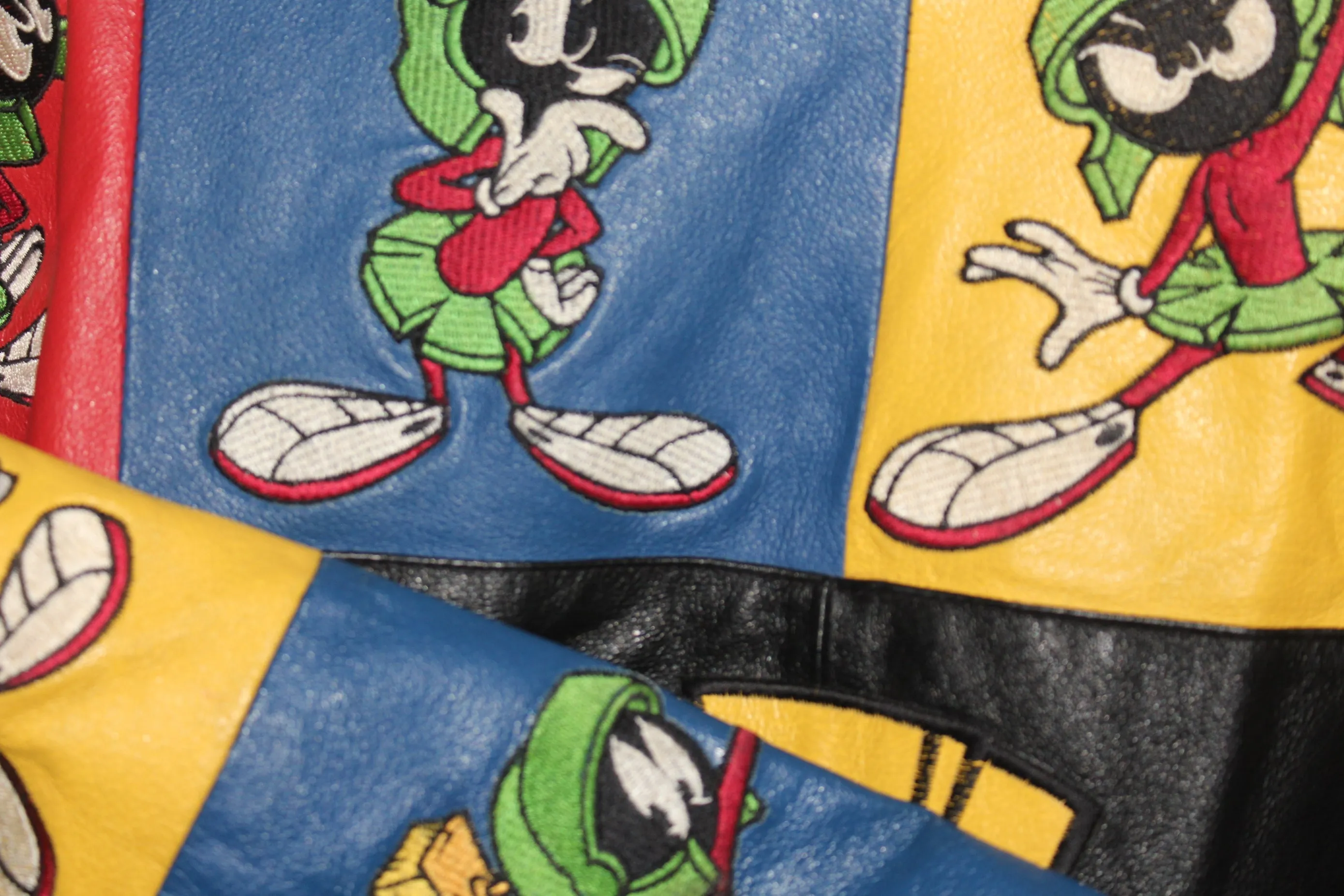 Rare Marvin The Martian Leather Jacket (L)