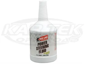 Red Line Power Steering Fluid 1 qt. Bottle