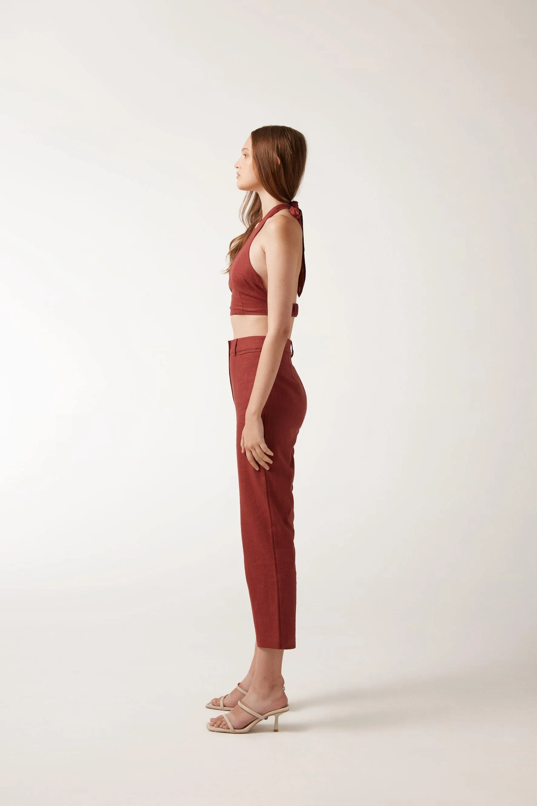 REINA Pants - Maroon