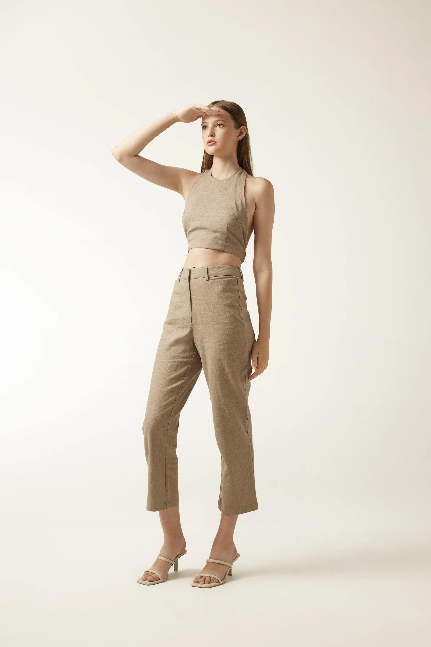 REINA Pants - Taupe