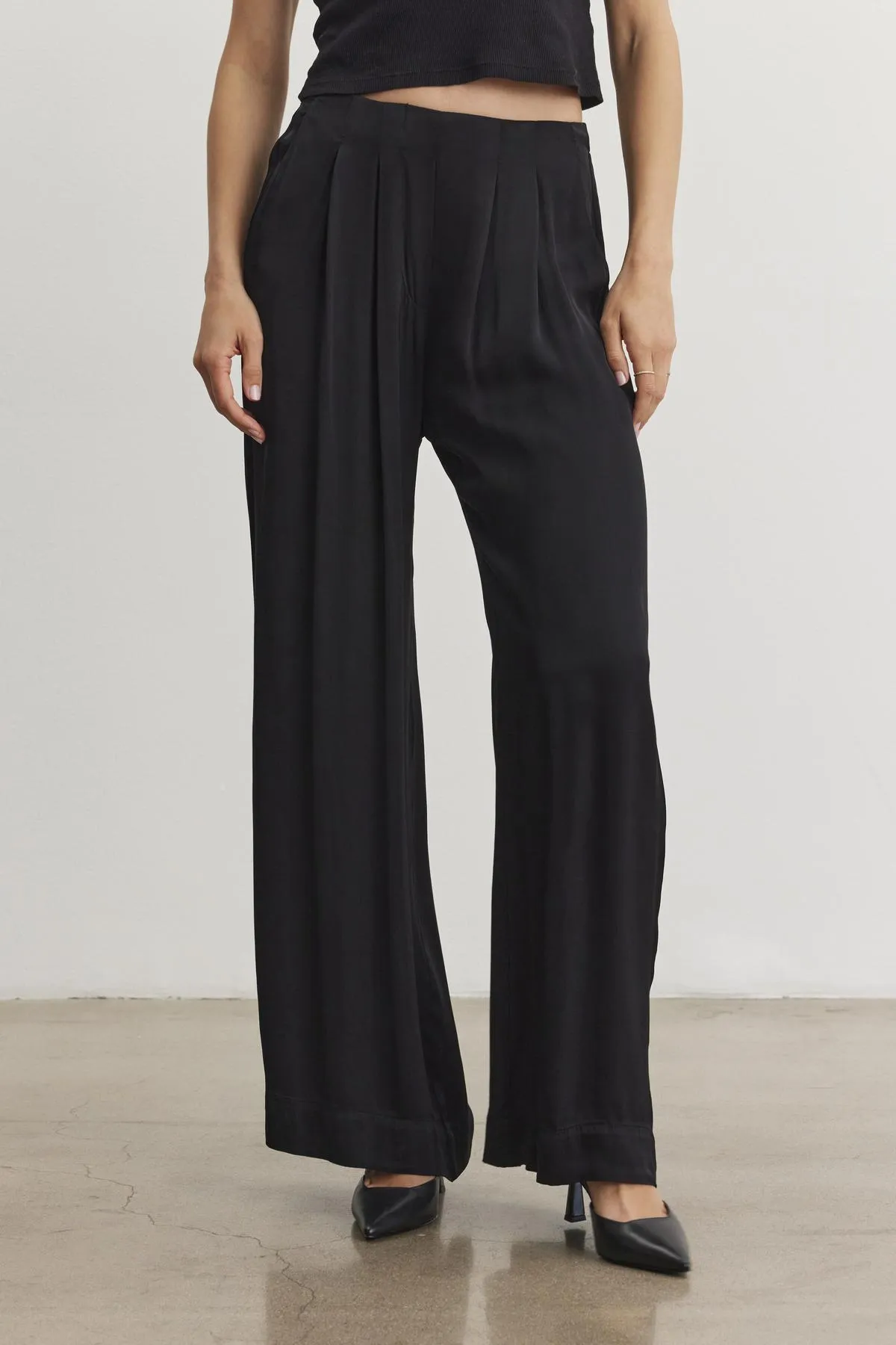 RHETTA SATIN PANT