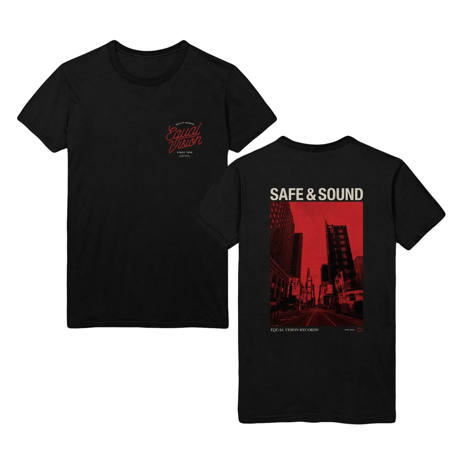 Safe & Sound • Black • T-Shirt