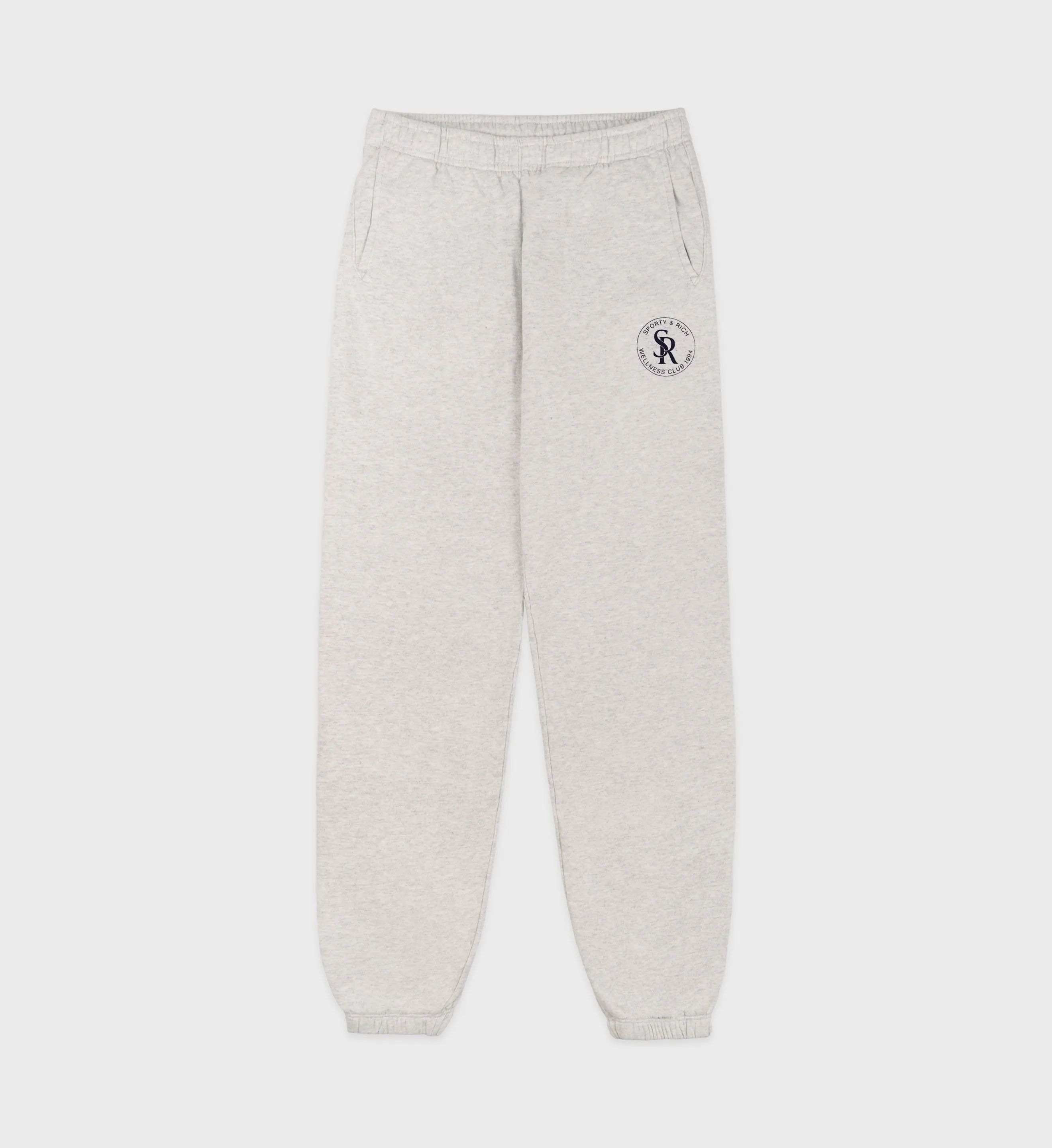 S&R Sweatpants - Heather Gray/Navy