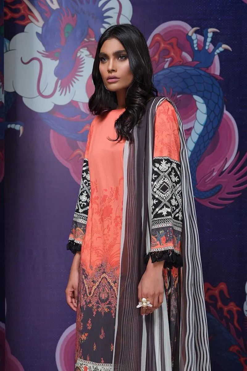 Sana Safinaz Muzlin Lawn Collection 2020 – 04A-Ci