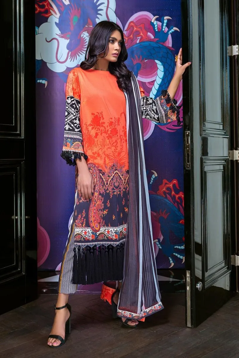 Sana Safinaz Muzlin Lawn Collection 2020 – 04A-Ci