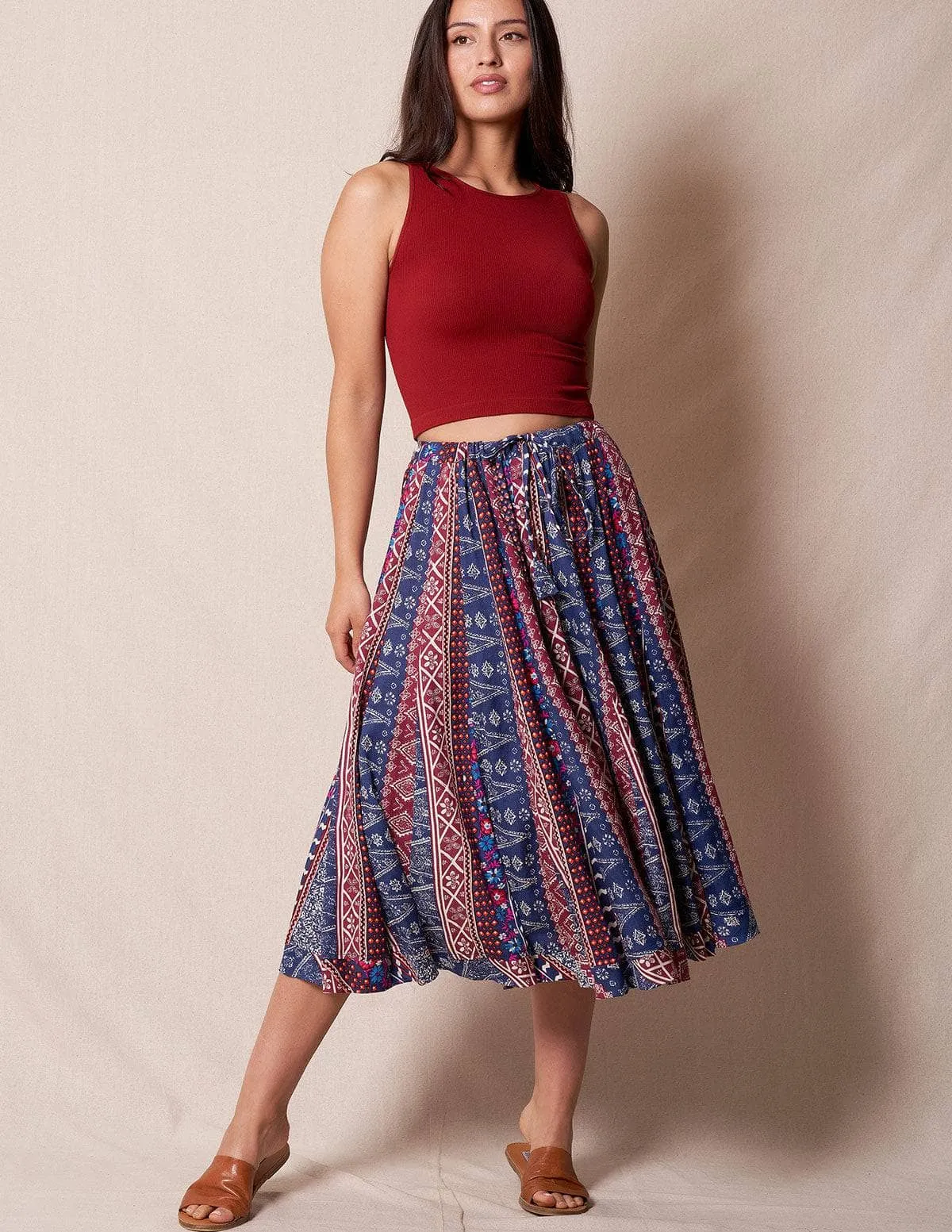 Sarika Midi Skirt