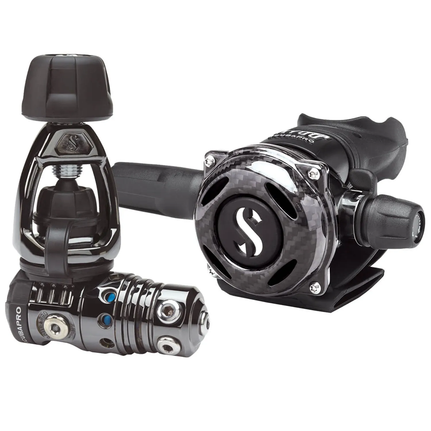 Scubapro MK25 EVO/A700 Black Tech Carbon Regulator