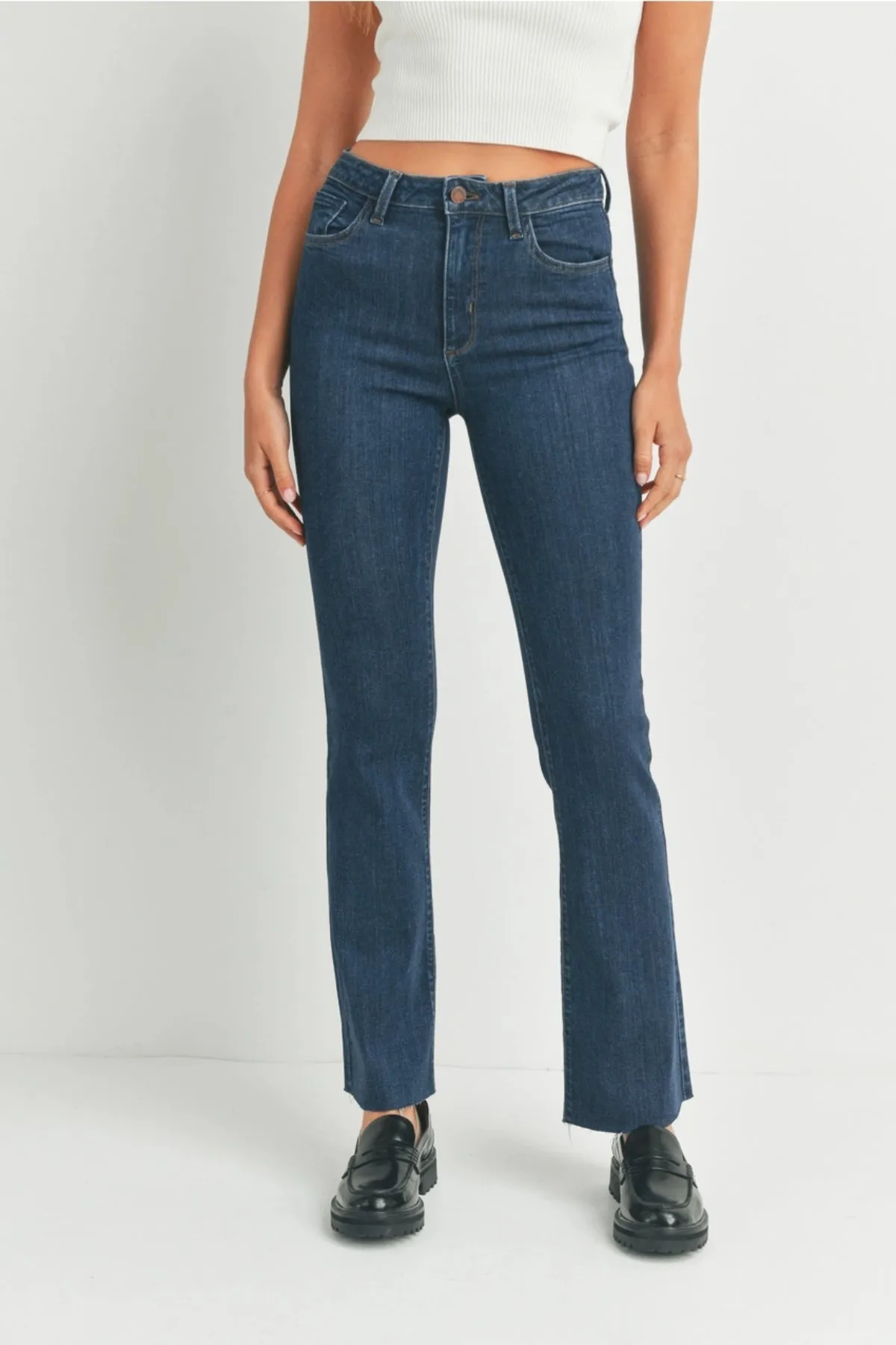 Slim Bootcut with Scissor Cut Jeans