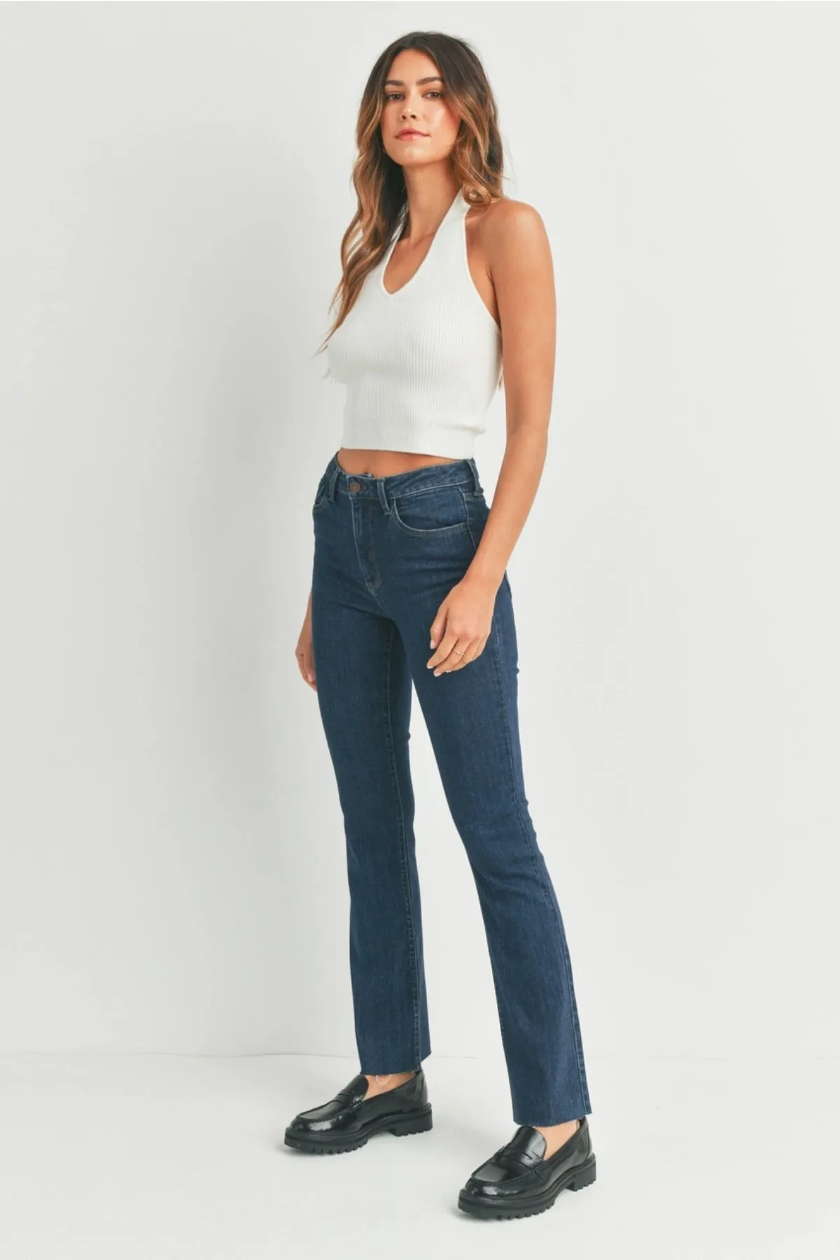 Slim Bootcut with Scissor Cut Jeans