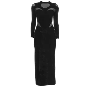 Solta velvet dress