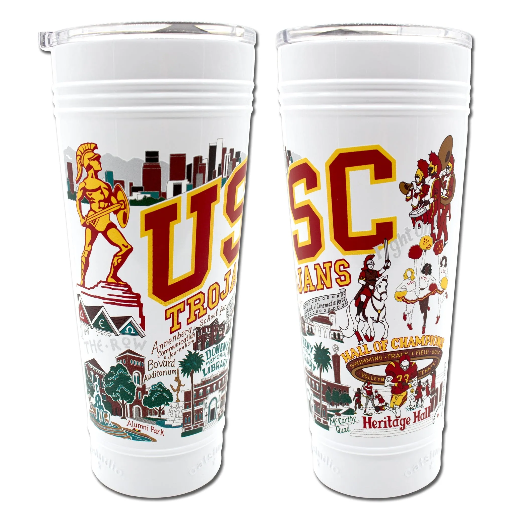 Southern California, University of (USC) Collegiate Thermal Tumbler in White - Limited Edition!